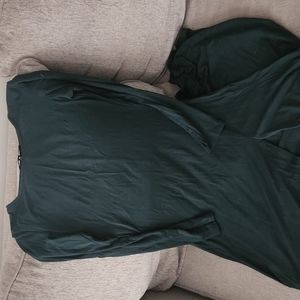 Dark green dress